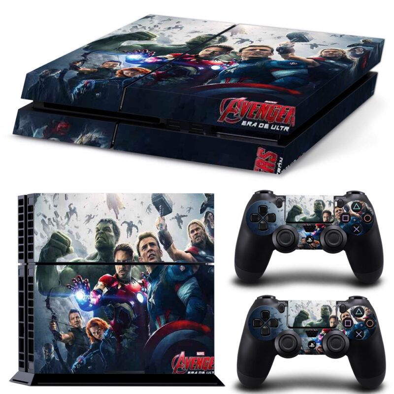 Avengers Era De Ultron PS4 Skin Sticker