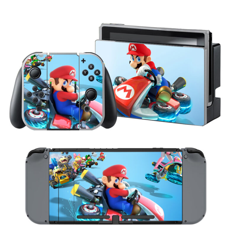 Mario Kart Skin Sticker For Nintendo Switch & Nintendo Switch OLED Design 1