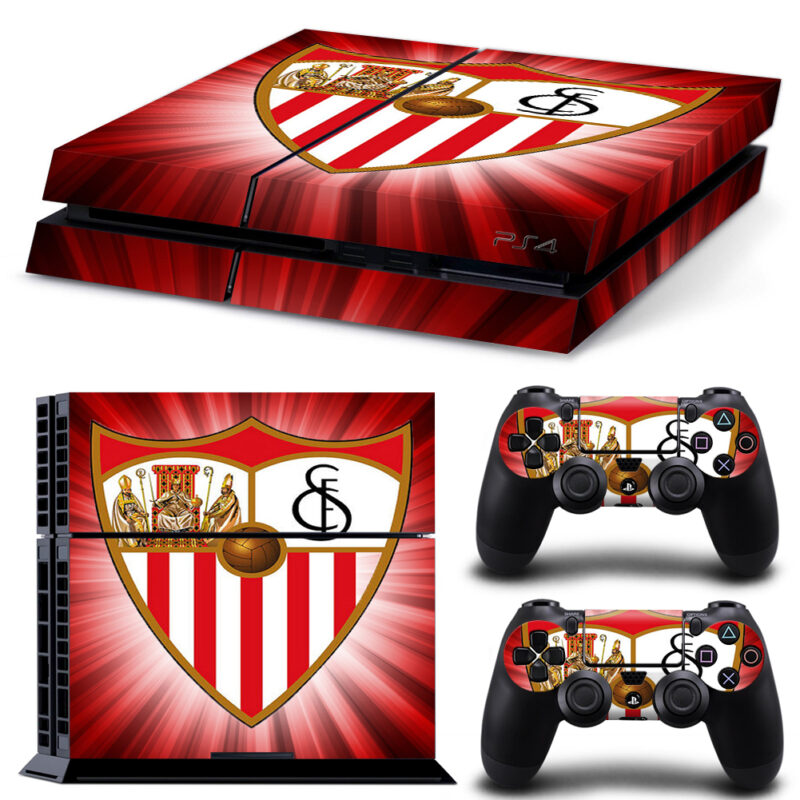 Sevilla FC PS4 Skin Sticker Design 1