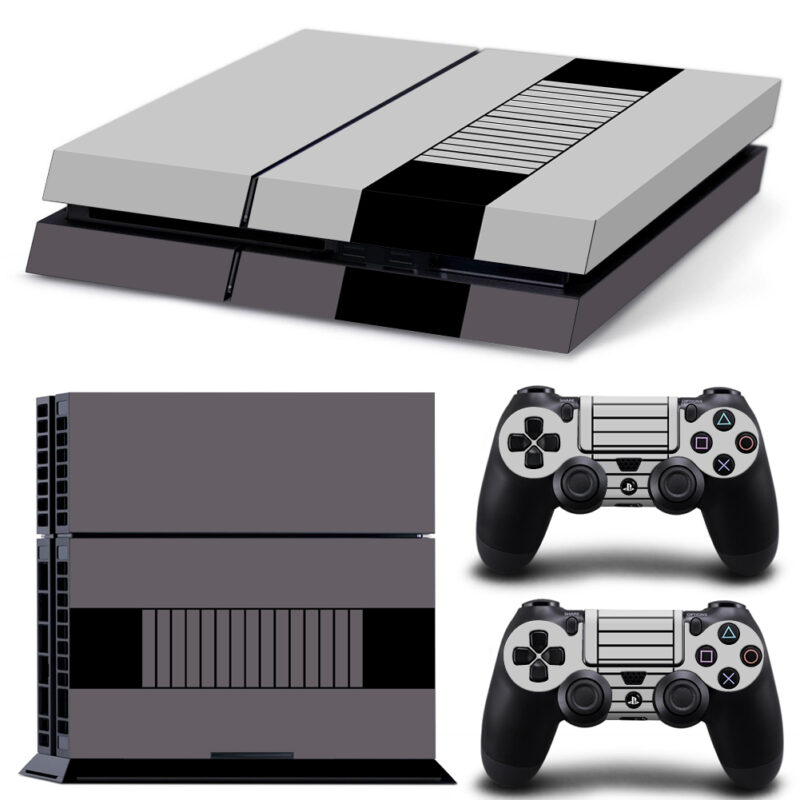 Classic Grey PS4 Skin Sticker