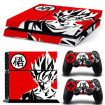 Dragon Ball Goku Kanji PS4 Skin Sticker
