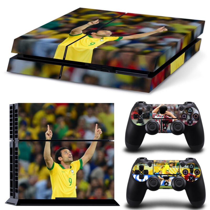 World Cup 2014 Football Fred PS4 Skin Sticker