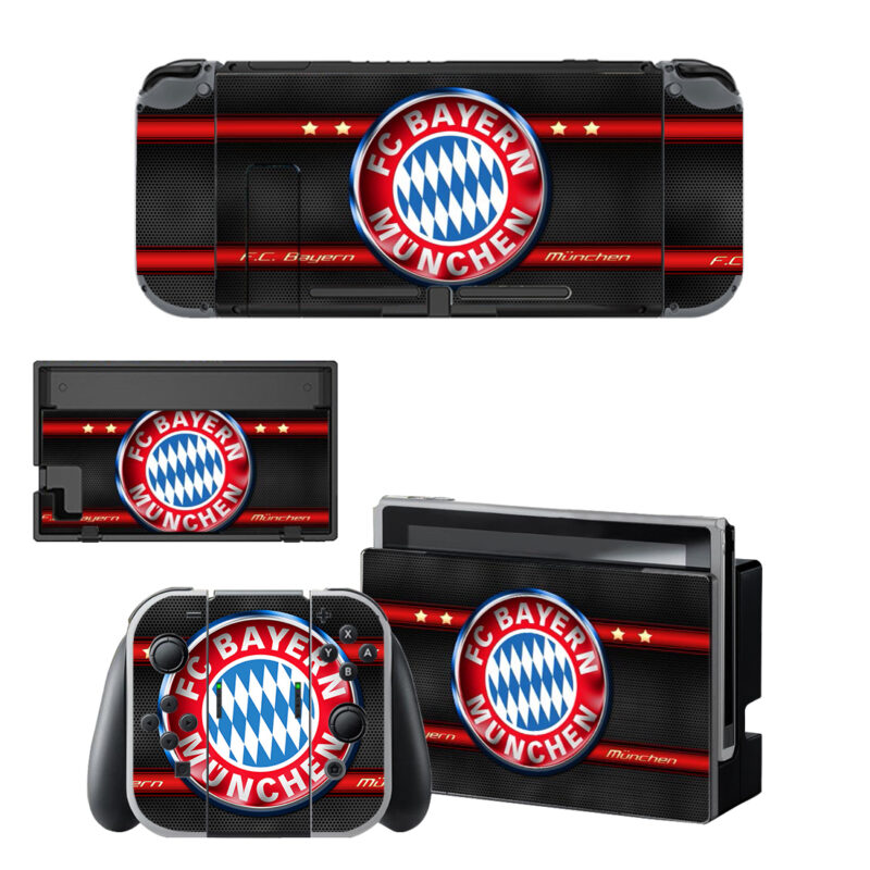 FC Bayern München Skin Sticker For Nintendo Switch OLED & Nintendo Switch