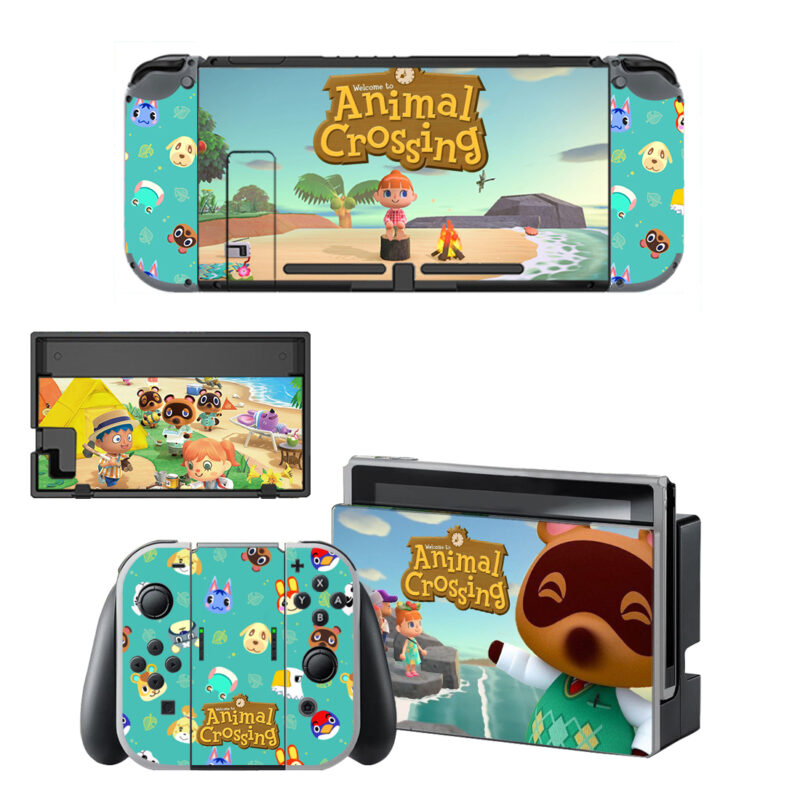 Animal Crossing Skin Sticker For Nintendo Switch & Nintendo Switch OLED Design 14