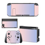 Pink And Blue Skin Sticker For Nintendo Switch OLED & Nintendo Switch
