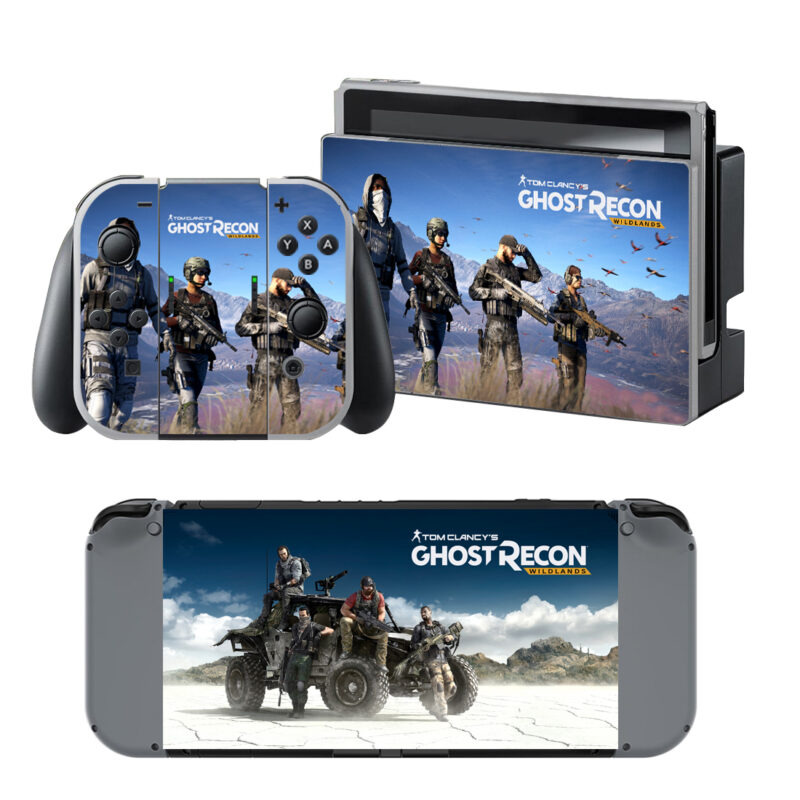 Tom Clancy's Ghost Recon Wildlands Skin Sticker For Nintendo Switch & Nintendo Switch OLED