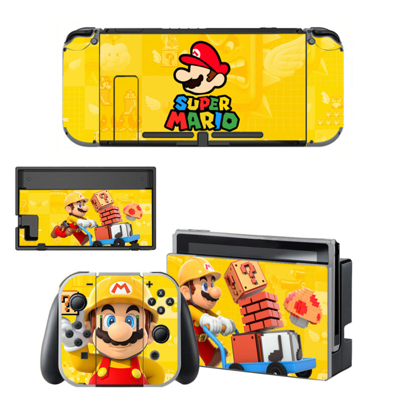 Super Mario Decal Cover For Nintendo Switch OLED & Nintendo Switch