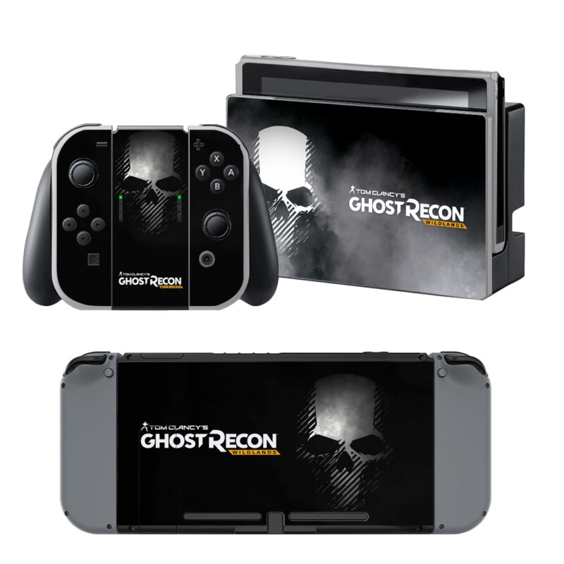 Tom Clancy's Ghost Recon Wildlands Skin Sticker For Nintendo Switch & Nintendo Switch OLED Design 2
