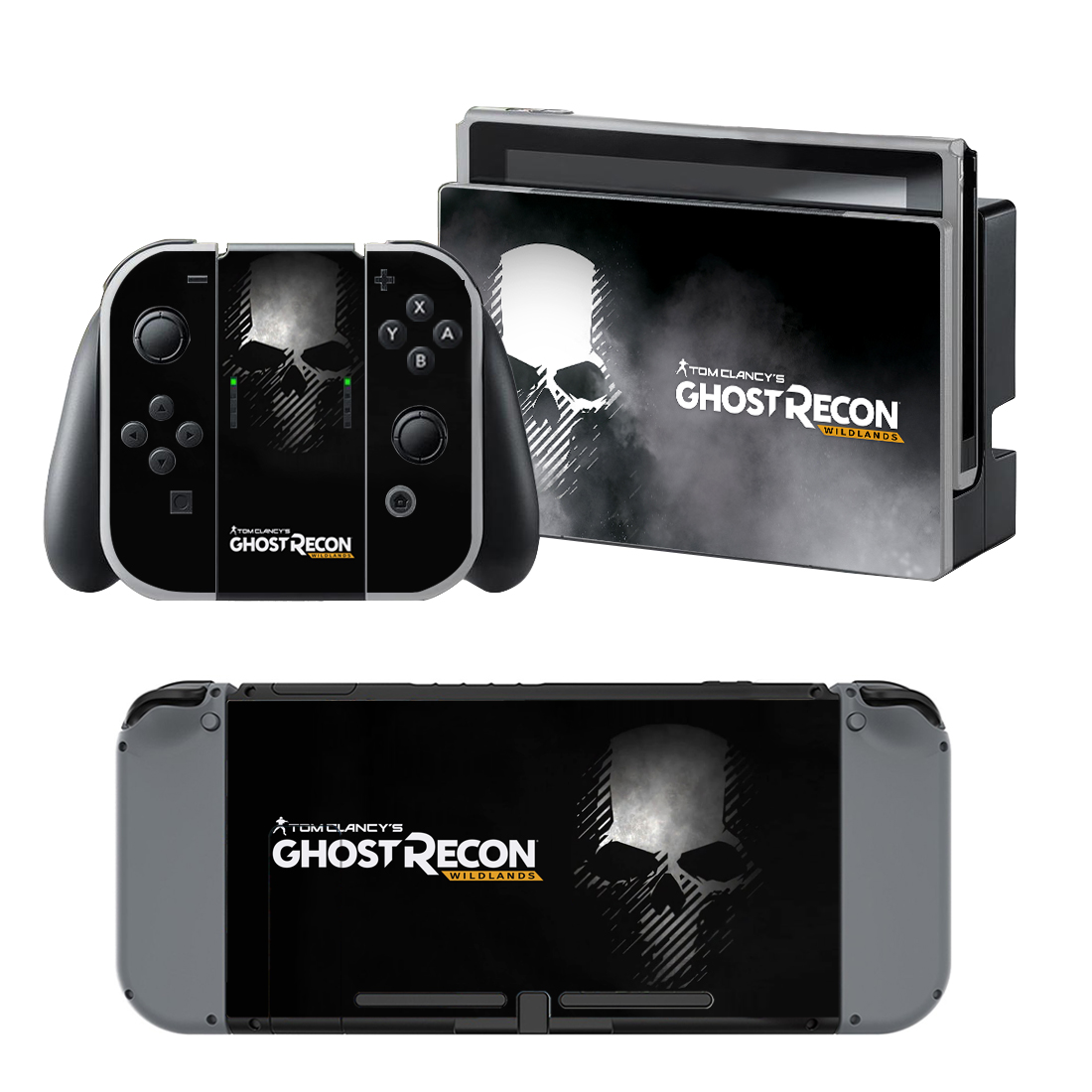 Tom Clancy's Ghost Recon Wildlands Skin Sticker For Nintendo Switch & Nintendo Switch OLED Design 2