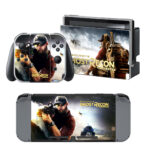 Tom Clancy's Ghost Recon Wildlands Skin Sticker For Nintendo Switch & Nintendo Switch OLED Design 3