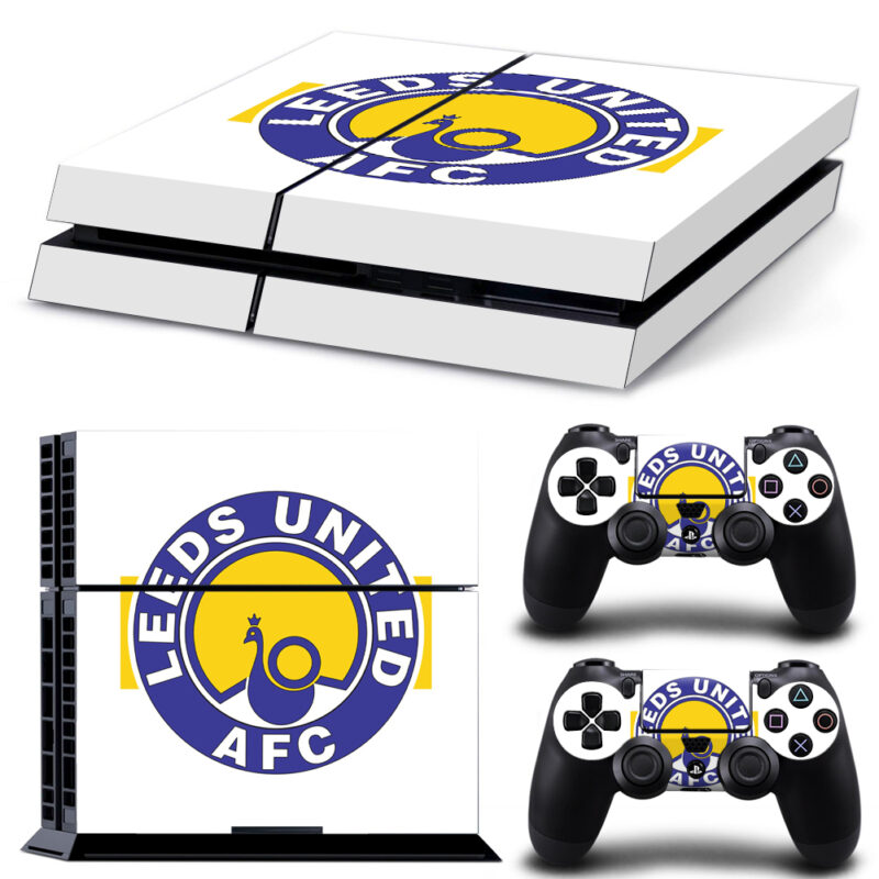 Leeds United AFC 1980-1984 PS4 Skin Sticker