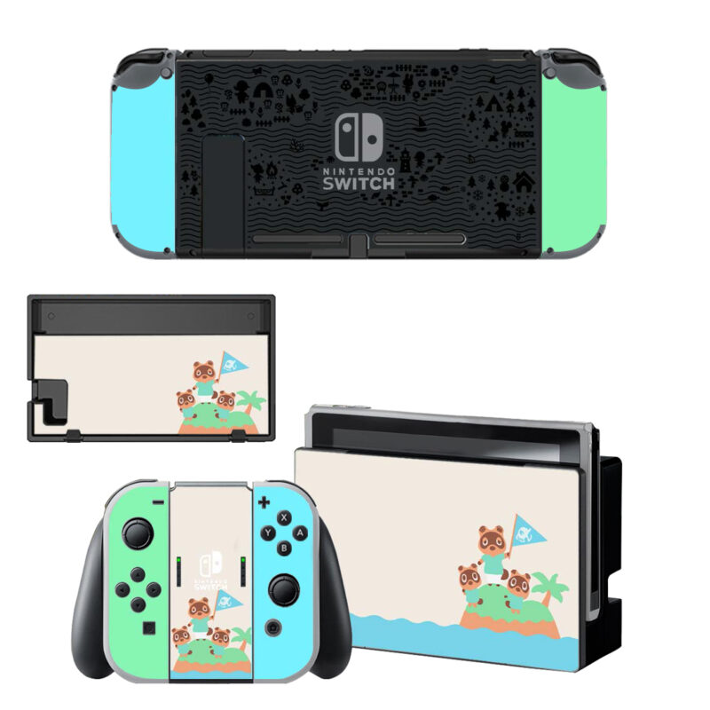 Animal Crossing Tom Nook Timmy And Tommy Skin Sticker For Nintendo Switch OLED & Nintendo Switch