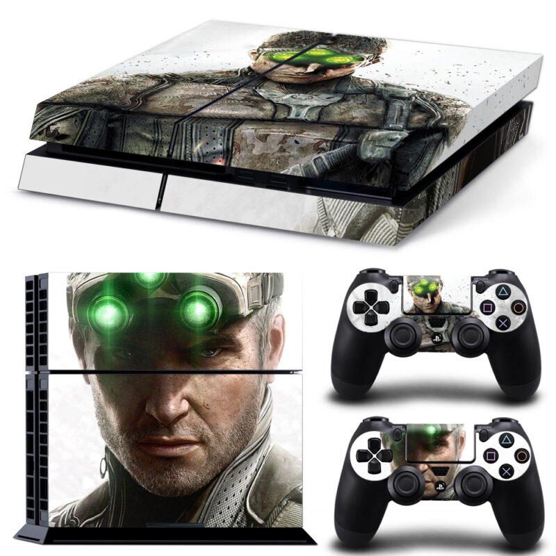 Tom Clancy's Splinter Cell: Blacklist Game PS4 Skin Sticker