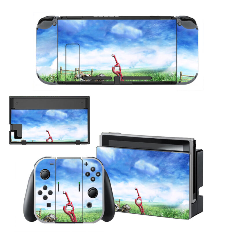 Xenoblade Chronicles Decal Cover For Nintendo Switch OLED & Nintendo Switch