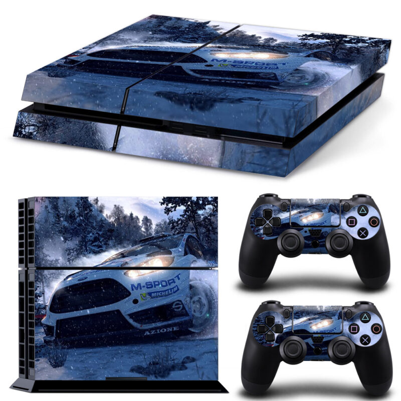 WRC 5 Game Skin Sticker For PS4 And Controllers