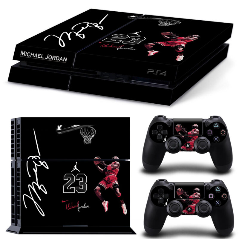 Michael Jordan 23 PS4 Skin Sticker