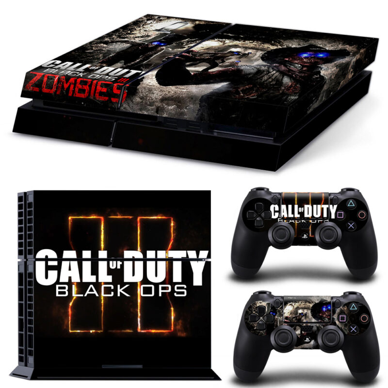 Call Of Duty Black Ops III Zombies Skin Sticker For PS4 And Controllers Design 3