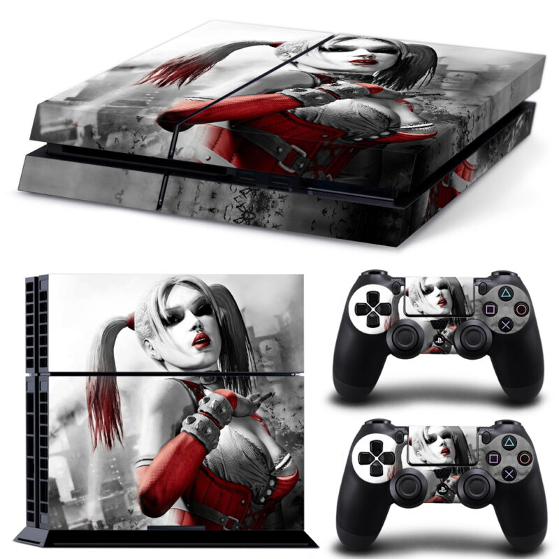 Batman Arkham City Harley Quinn PS4 Skin Sticker