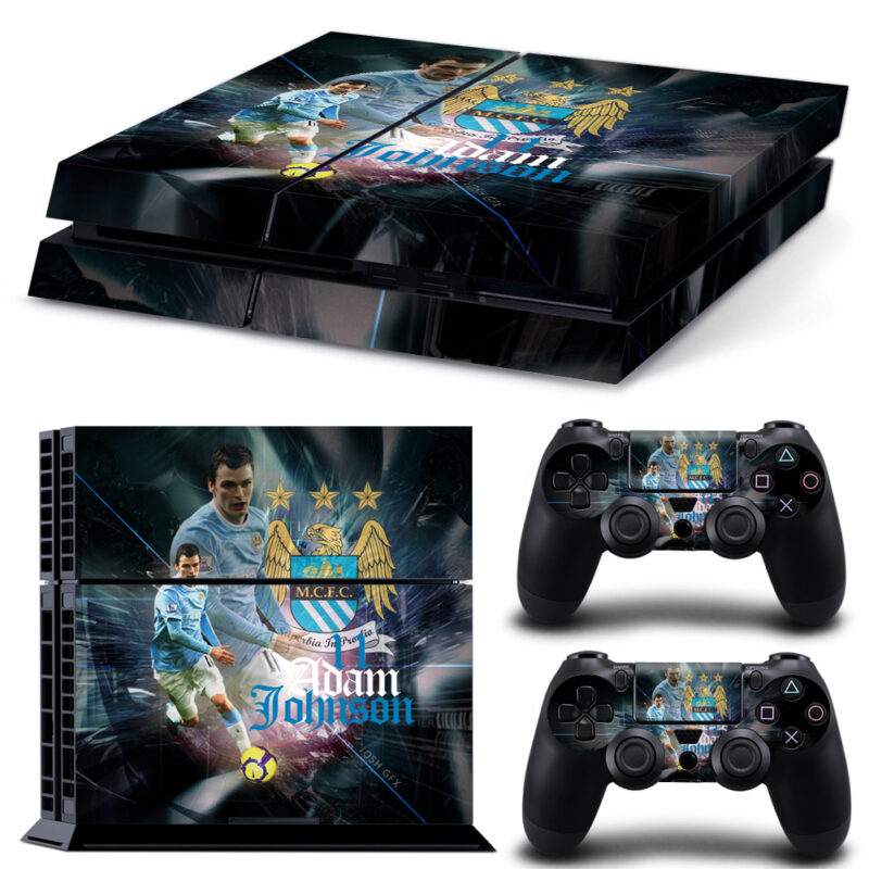 M.C.F.C Superbia In Proelio Adam Johnson PS4 Skin Sticker