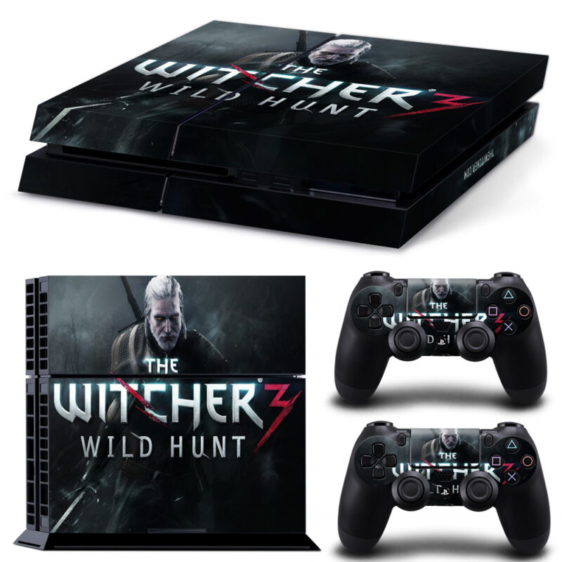 The Witcher 3: Wild Hunt Game PS4 Skin Sticker Design 6