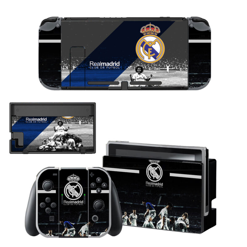 Realmadrid Club De Futbol Skin Sticker For Nintendo Switch OLED & Nintendo Switch