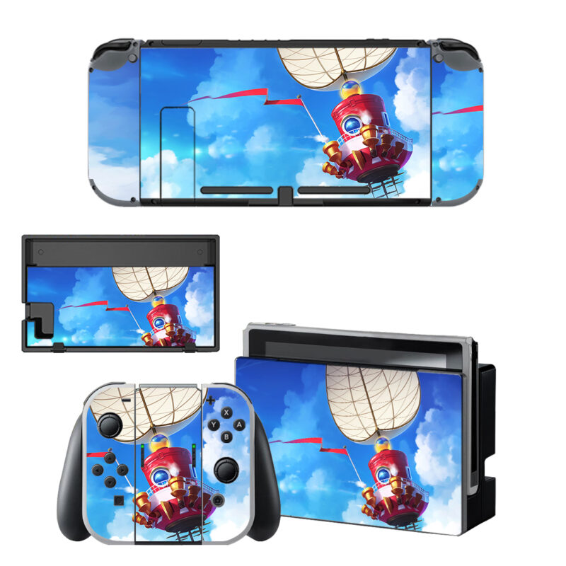 Super Mario Odyssey Skin Sticker For Nintendo Switch OLED & Nintendo Switch Design 4