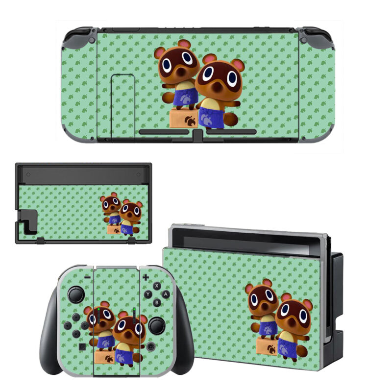 Animal Crossing Timmy And Tommy Skin Sticker For Nintendo Switch OLED & Nintendo Switch