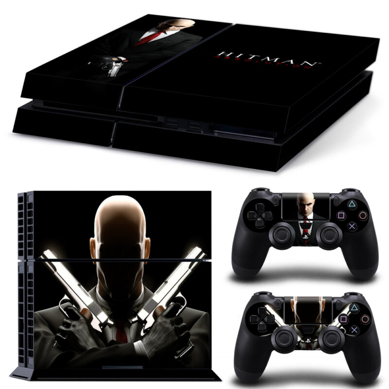 Hitman: Absolution Game Skin Sticker For PS4 And Controllers