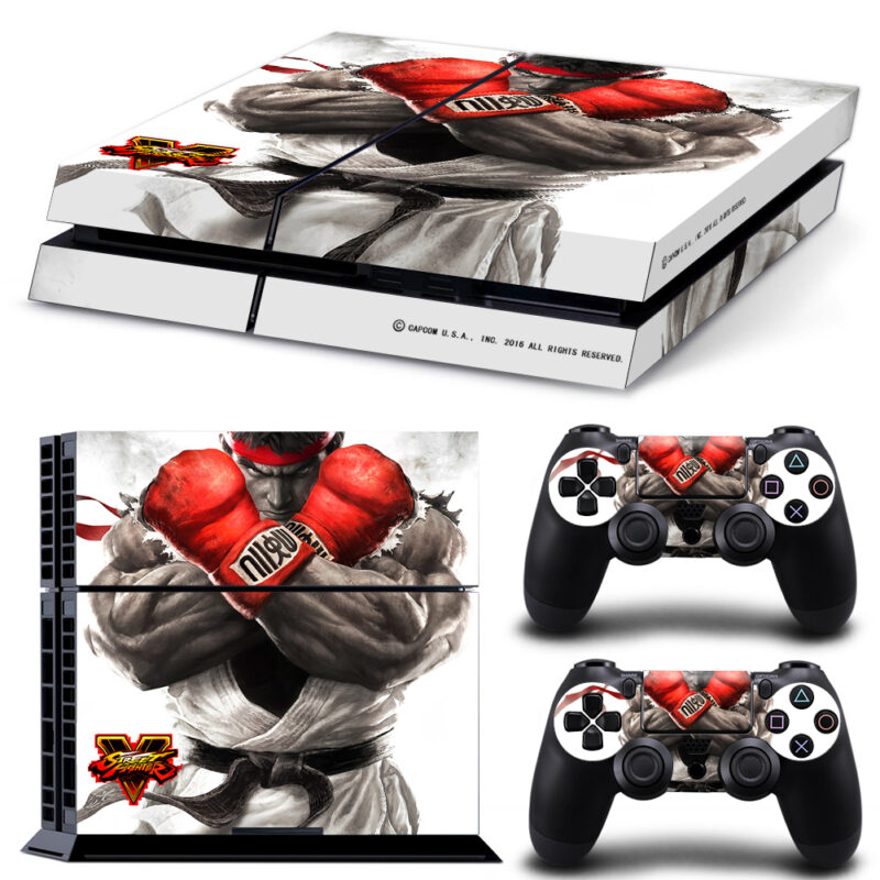 Street Fighter V PS4 Skin Sticker