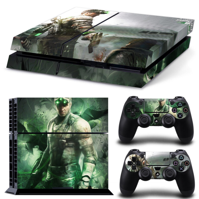 Tom Clancy's Splinter Cell: Blacklist Game Skin Sticker For PS4 And Controllers