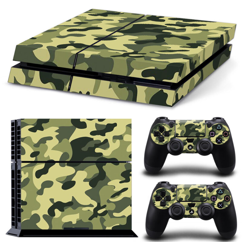 Army Camouflage PS4 Skin Sticker