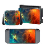 Colorful Space Art Decal Cover For Nintendo Switch & Nintendo Switch OLED