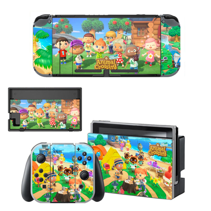 Animal Crossing: New Horizons Skin Sticker For Nintendo Switch OLED & Nintendo Switch Design 3