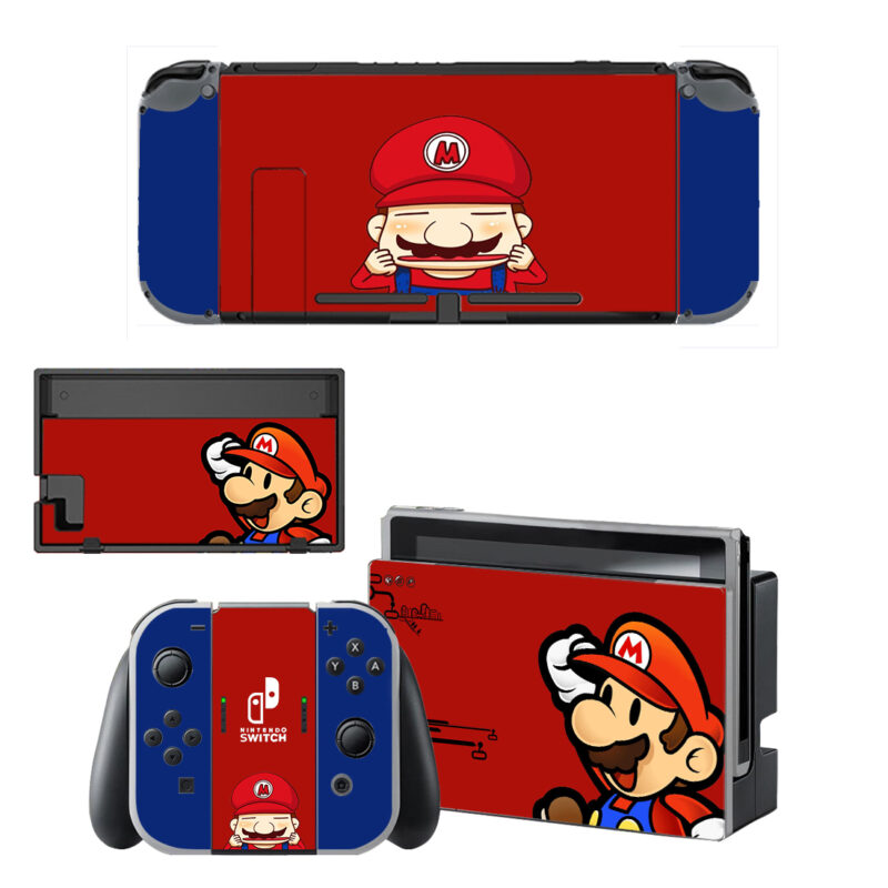 Super Mario Decal Cover For Nintendo Switch OLED & Nintendo Switch Design 15