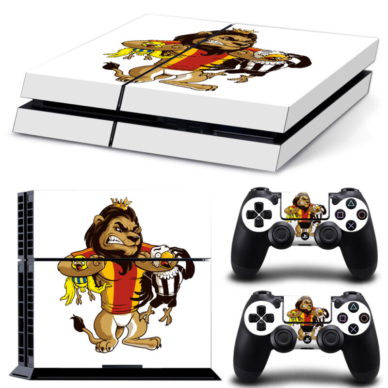 Galatasaray Aslanlar Cartoon PS4 Skin Sticker