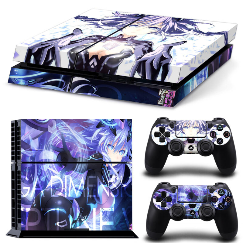 Hyperdimension Neptunia U: Action Unleashed Game PS4 Skin Sticker