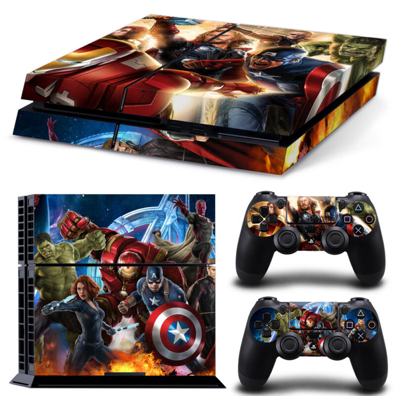 The Avengers PS4 Skin Sticker