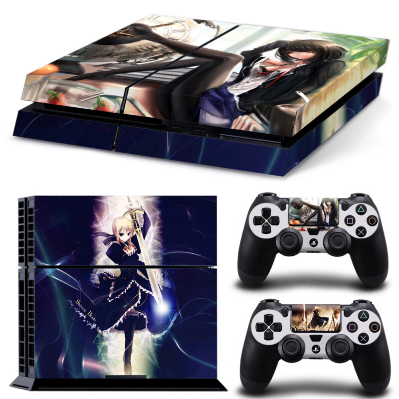 Fate/Stay Night PS4 Skin Sticker