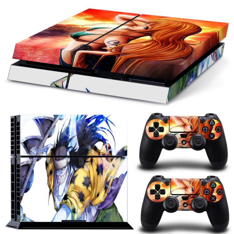 One Piece Arlong And Nami PS4 Skin Sticker