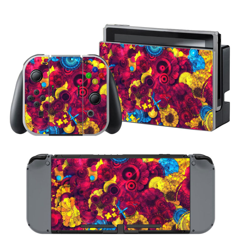 Guilherme Marconi Psychedelic Life Decal Cover For Nintendo Switch & Nintendo Switch OLED