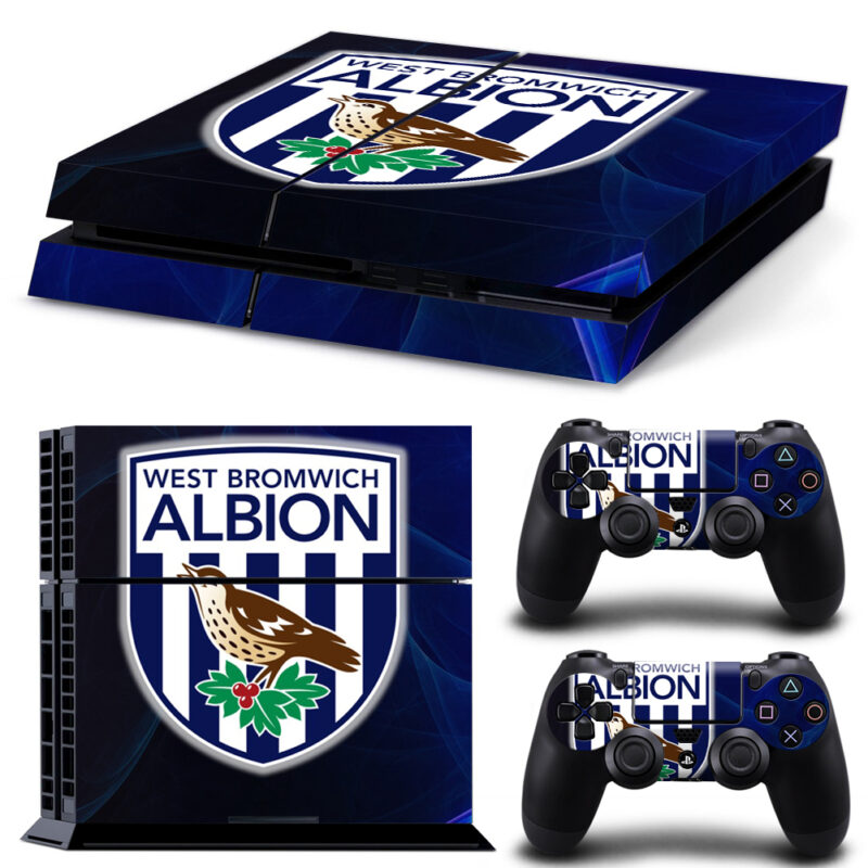 West Bromwich Albion PS4 Skin Sticker Design 1