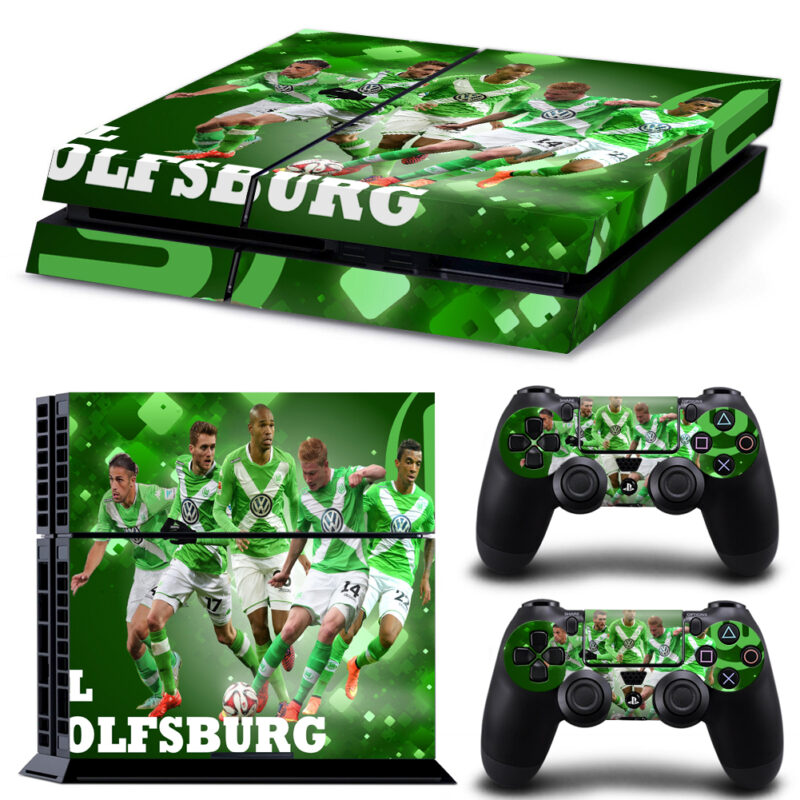 VfL Wolfsburg FC Players Skin Sticker For PS4 And Controllers