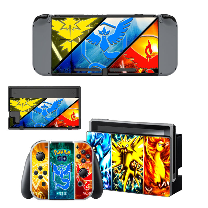 Pokemon GO Teams Skin Sticker For Nintendo Switch & Nintendo Switch OLED