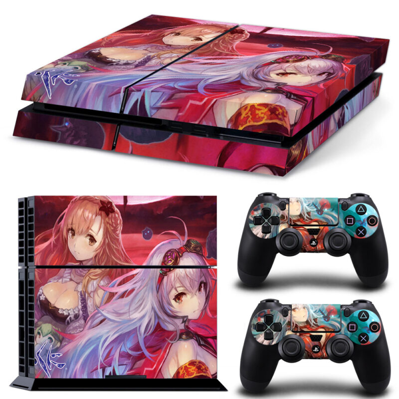 Nights Of Azure PS4 Skin Sticker