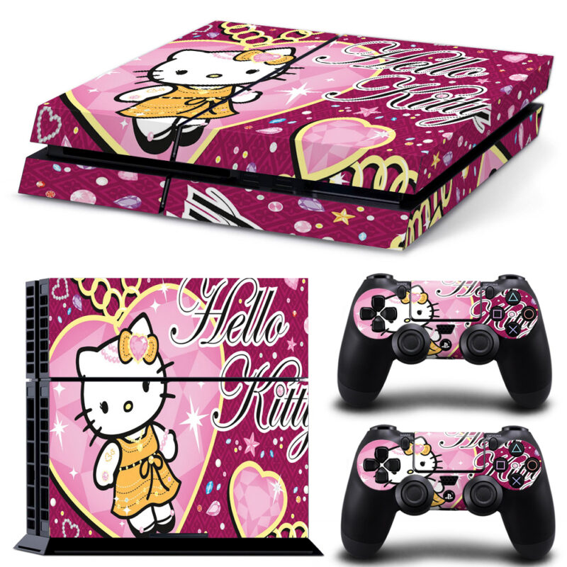 Hello Kitty PS4 Skin Sticker