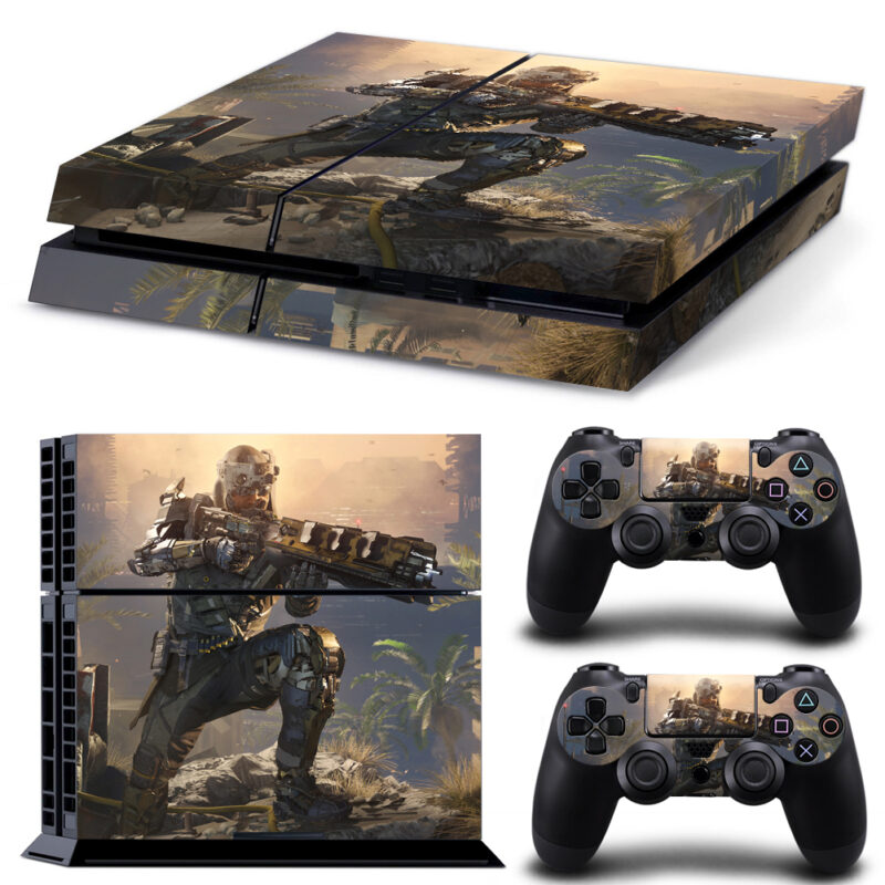 Call Of Duty: Black Ops III Game PS4 Skin Sticker Design 3