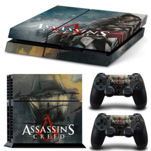 Assassin's Creed Decal Cover For PS4 And Controllers