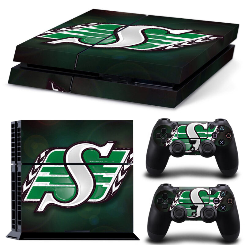 Saskatchewan Roughrider PS4 Skin Sticker