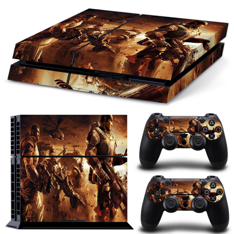 Gears Of War 2 PS4 Skin Sticker