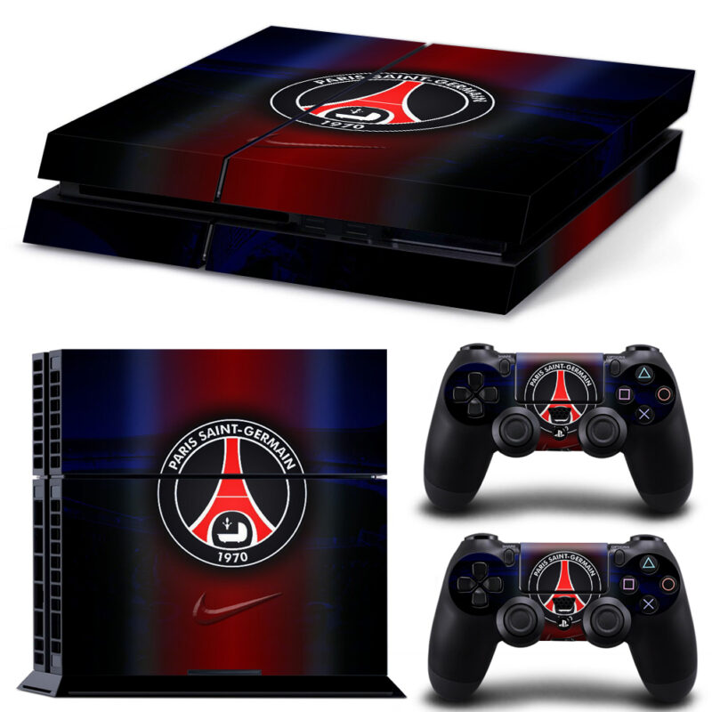 Paris Saint-Germain F.C. PS4 Skin Sticker Design 1